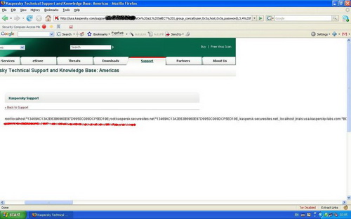 黑客攻入卡巴斯基网站数据库2