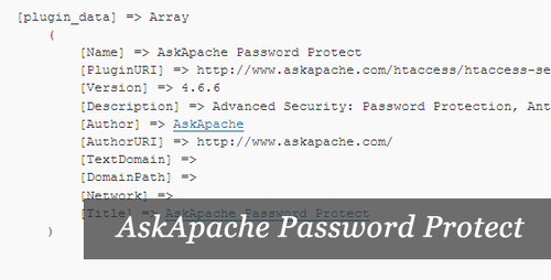 AskApache密码保护